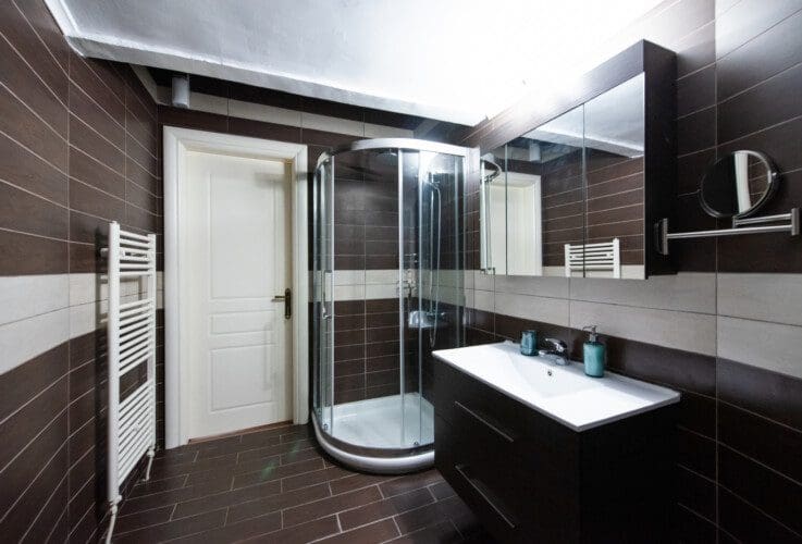Bathroom with Shower