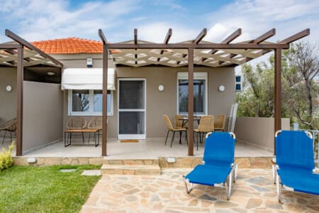 Outdoor seating area