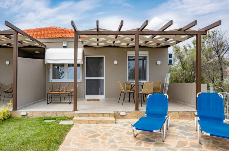 Outdoor seating area