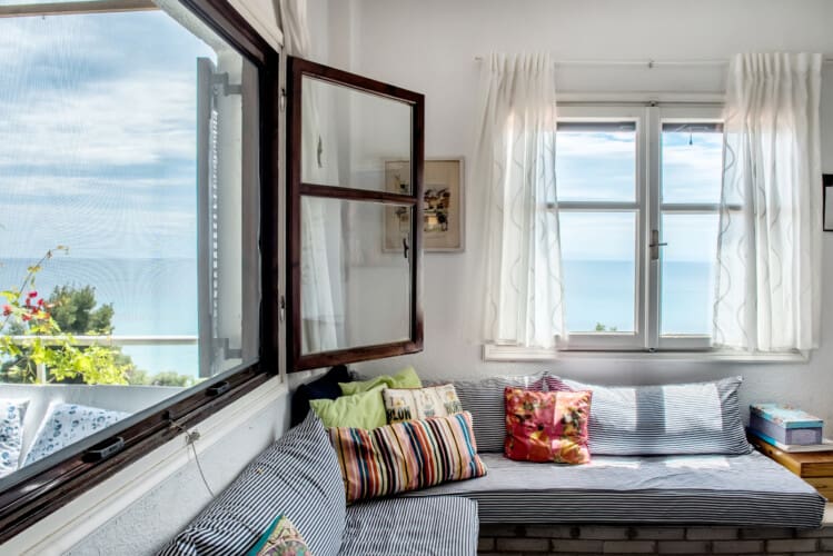 Living room seating area