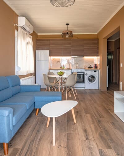 Living room and seating area