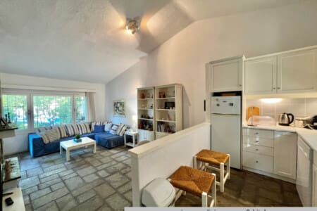 Kitchen and living room