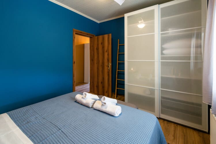 Bedroom with spacious closet
