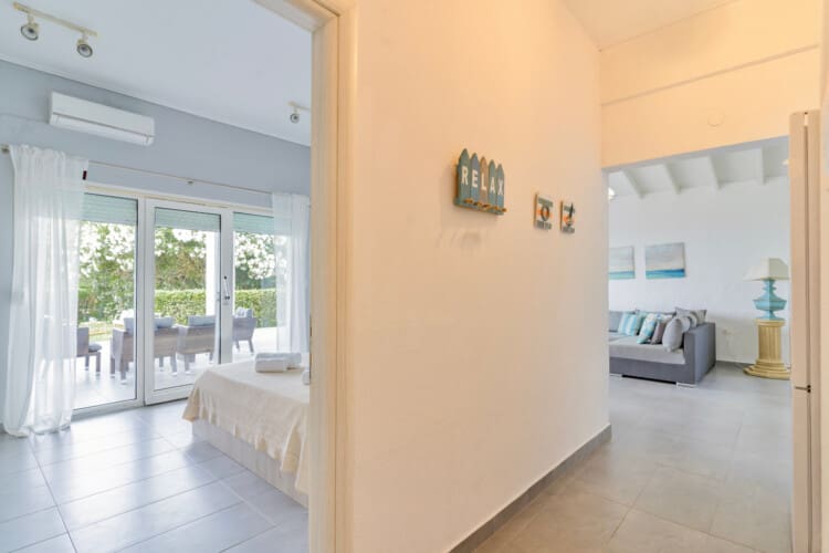 Bedroom and living area