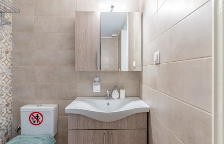 Bathroom with Shower and WC