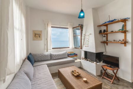 Living room seating area