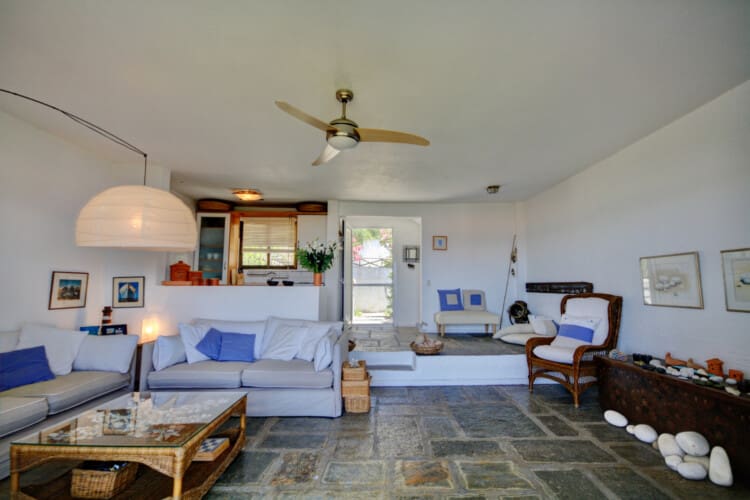 Living room seating area