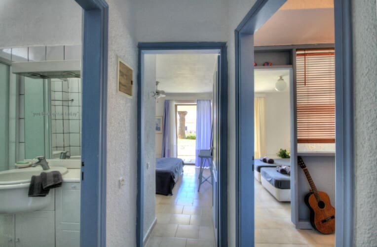 Hallway to the rooms