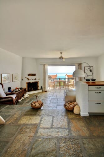 Living room seating area