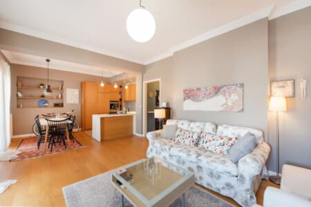 Living room seating area