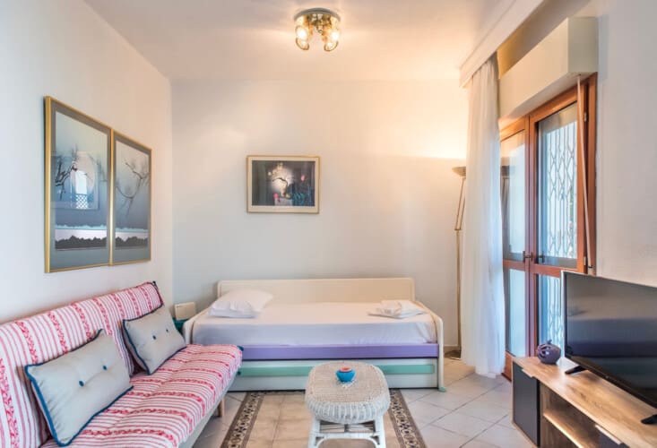 Living room seating area