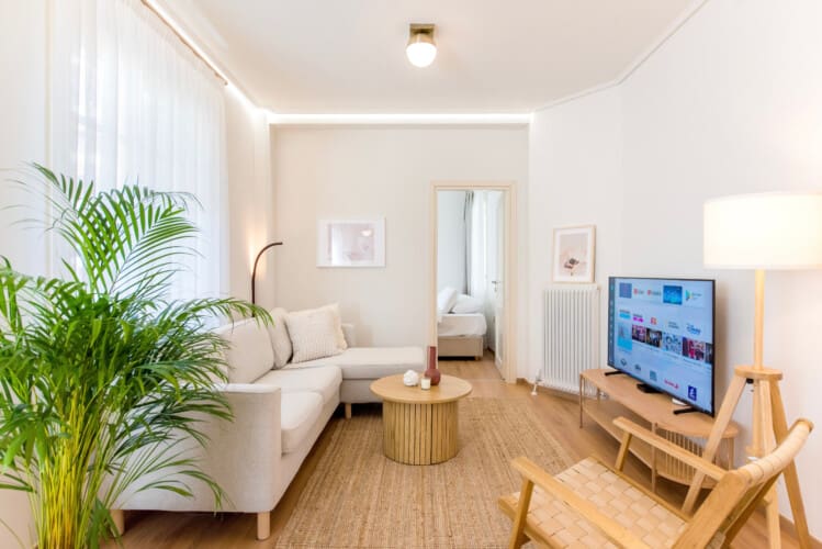 Living room seating area