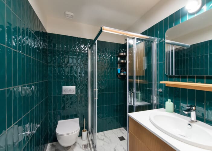 Bathroom with Shower and WC