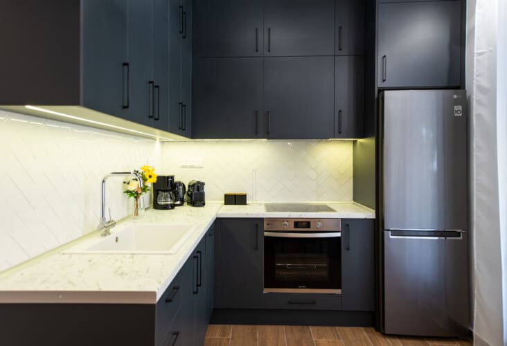 Fully equipped kitchen