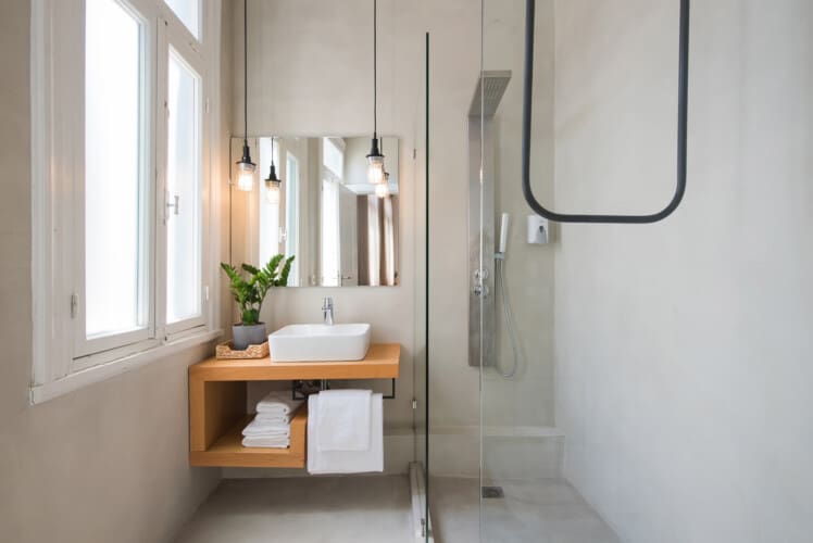 Bathroom with Shower