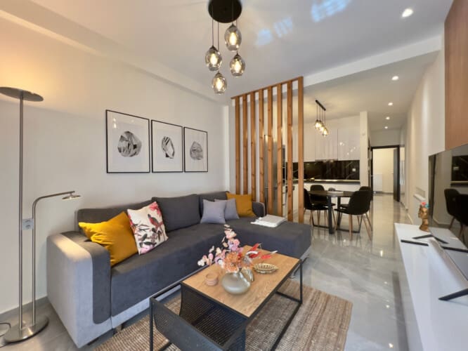 Living room seating area