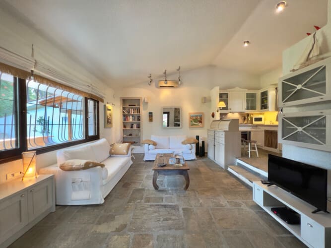 Living room seating area