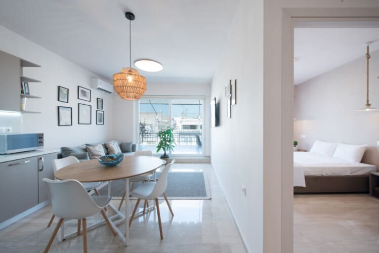 Living room and bedroom