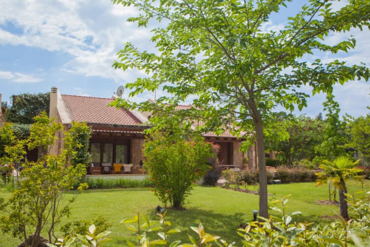 Villa with garden view