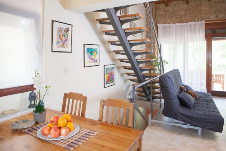 Stair to the second floor