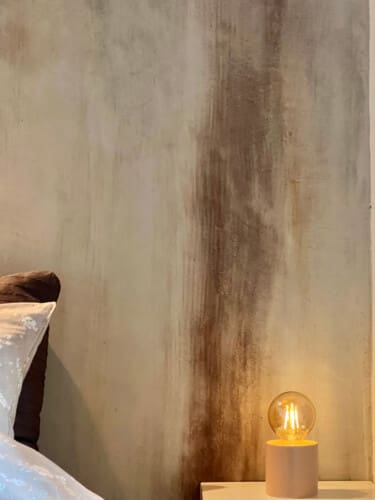 Master bedroom with decoration details