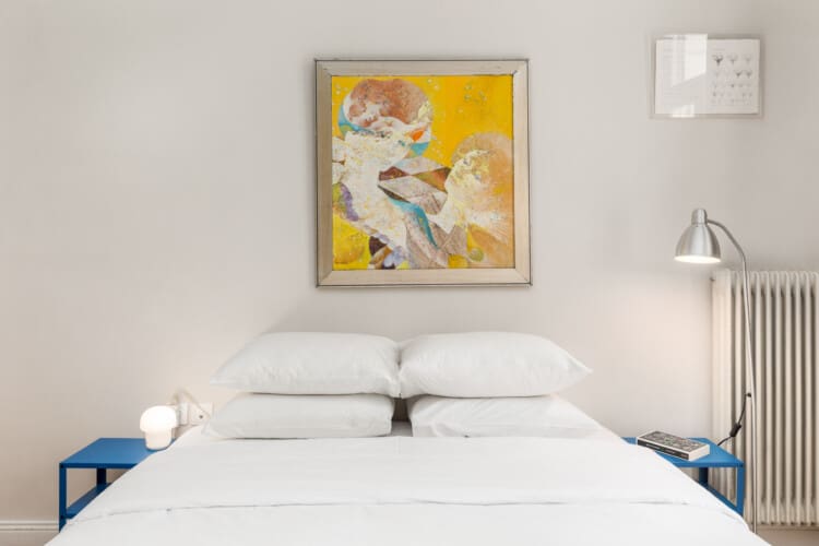 Master bedroom with decoration details