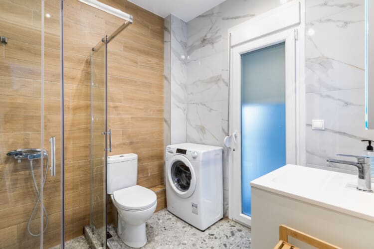 Bathroom with shower