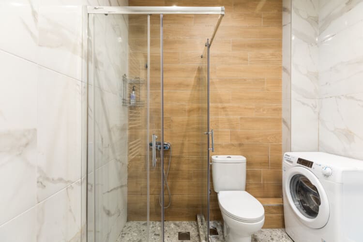 Bathroom with shower