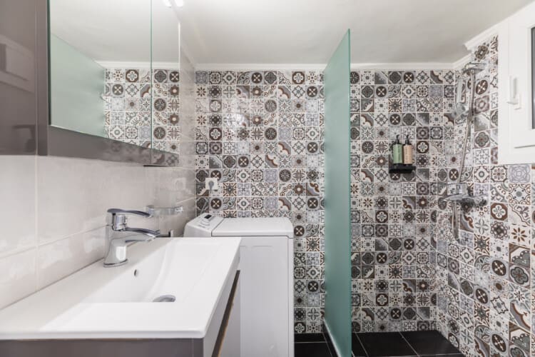 Bathroom with shower