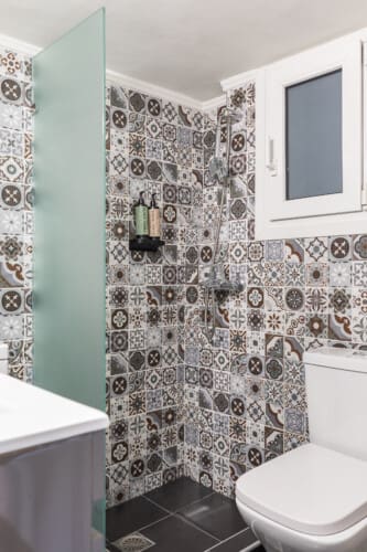 Bathroom with shower