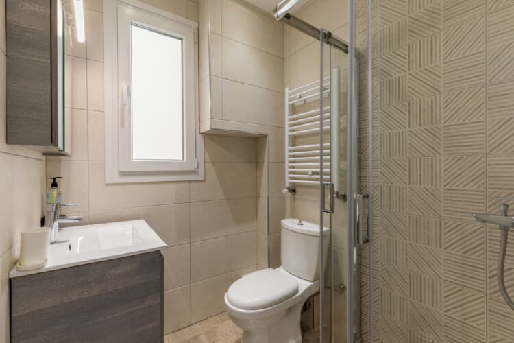 Bathroom with shower