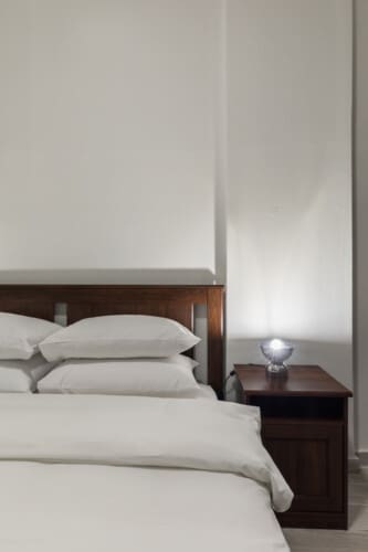 Master bedroom with decoration details