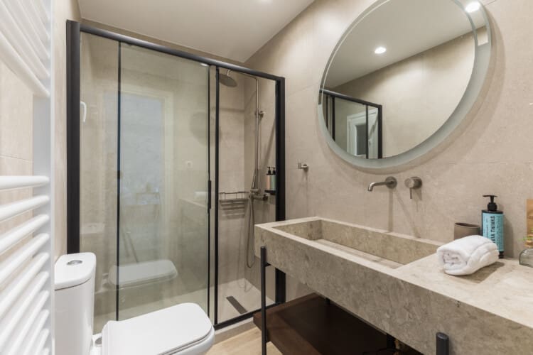 Bathroom with shower