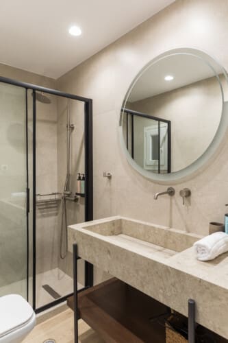 Bathroom with shower