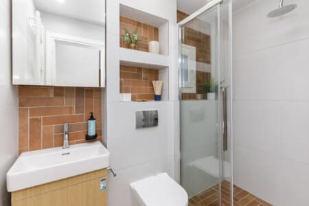 Bathroom with shower