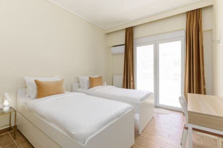 Second bedroom with single beds