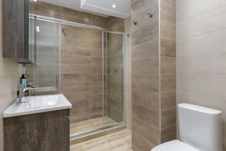 Bathroom with shower