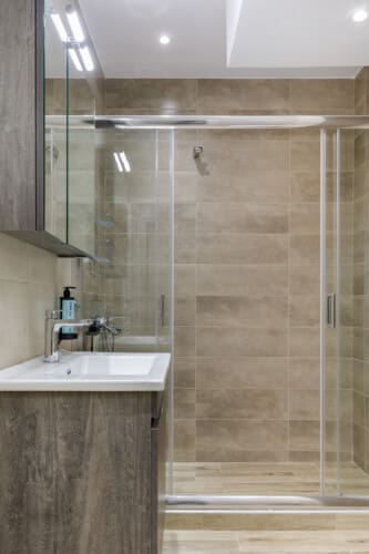 Bathroom with shower
