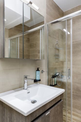 Bathroom with shower