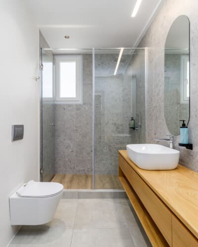 Bathroom with shower
